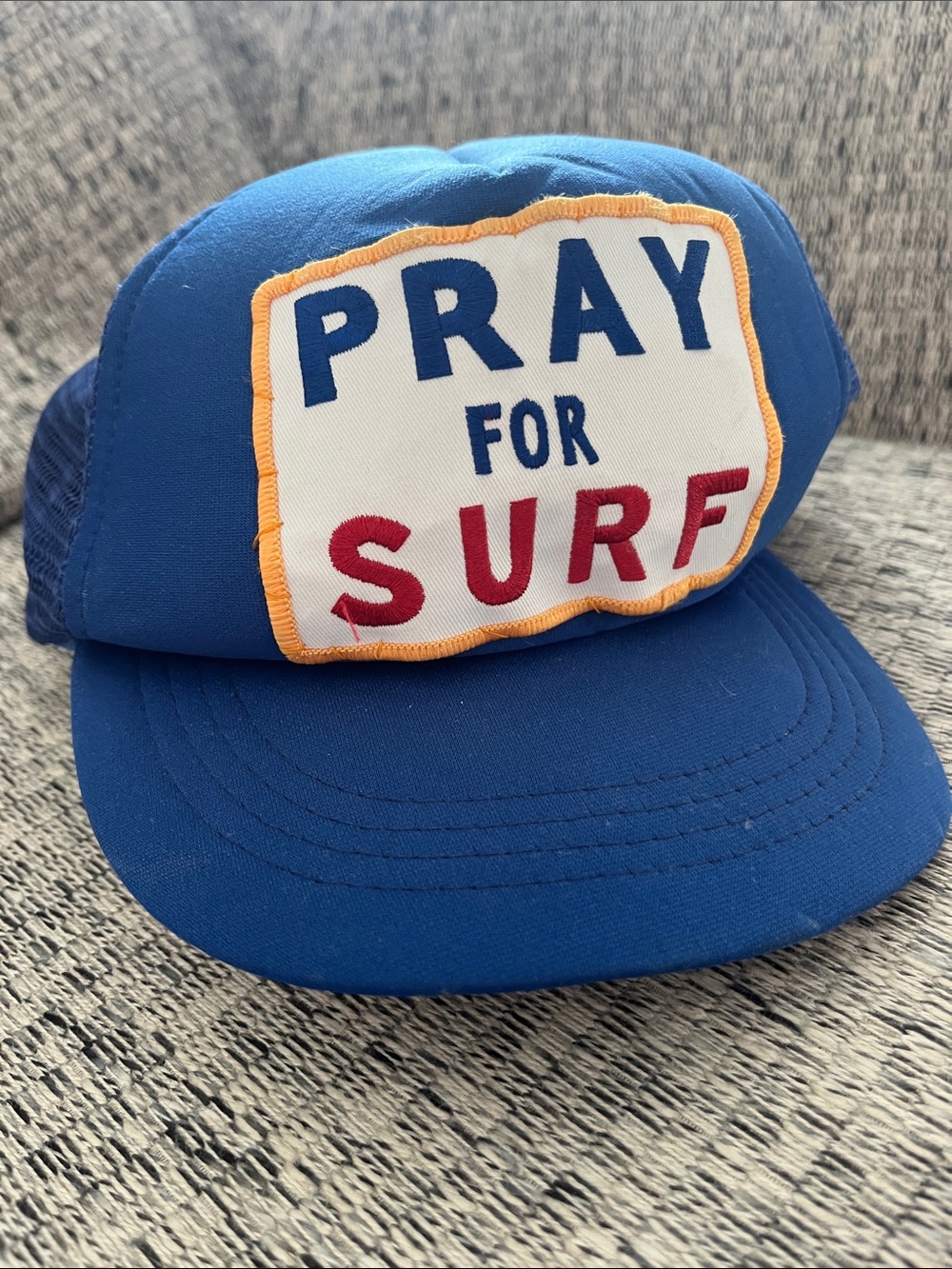 Aviator Nation Blue 'Pray For Surf' Kids Trucker Hat